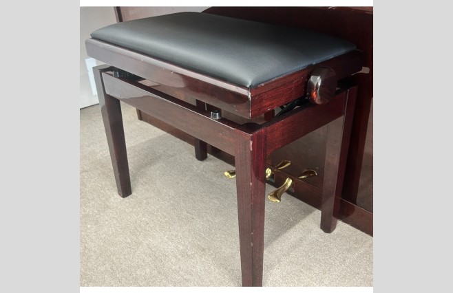 Neimeyer Polished Red Mahogany 108 Upright Piano, Used - All Inclusive Premium Package (SN:D906591) - Image 15